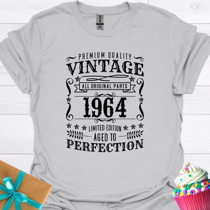 Vintage Birthday Custom Year T-shirt