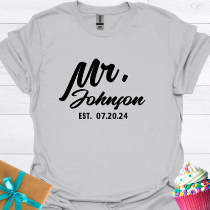 Mr. Personalized T-shirt
