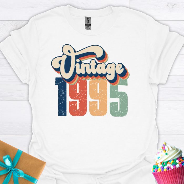 Vintage Birthday (Customize Your Year) T-shirt