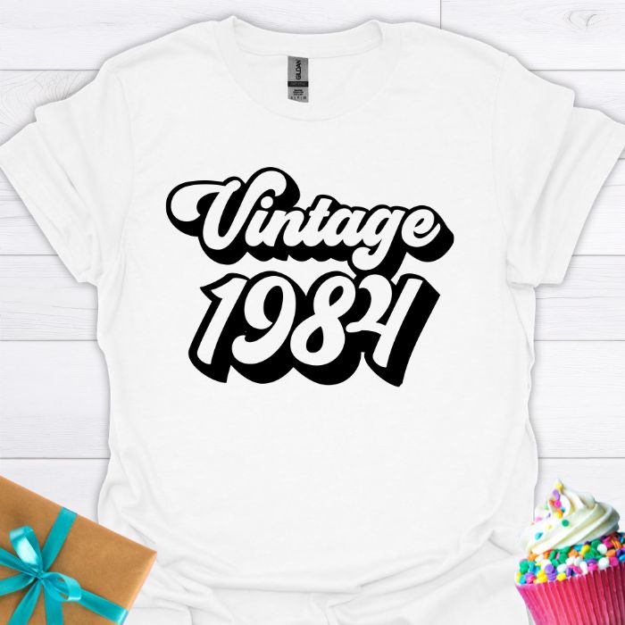 Vintage Birthday (Customize Your Year) T-shirt