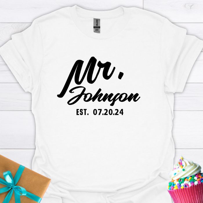 Mr. Personalized T-shirt