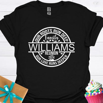 Our Roots Run Deep Personalized T-shirt