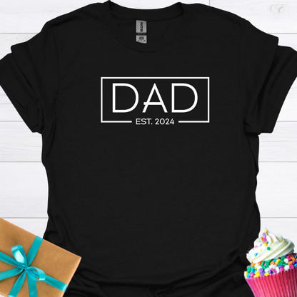 Dad Est 2024 T-shirt