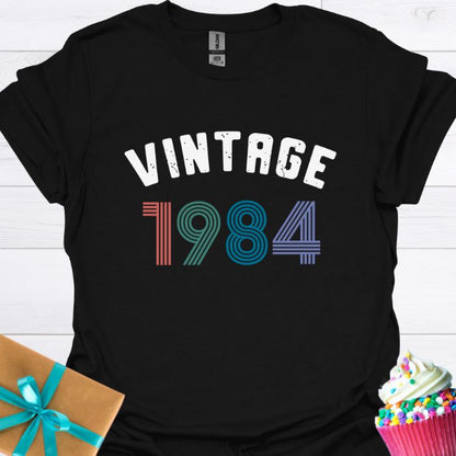 Vintage Birthday Custom Year T-shirt