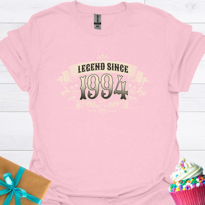 Legend Since 1994 Custom Year T-shirt