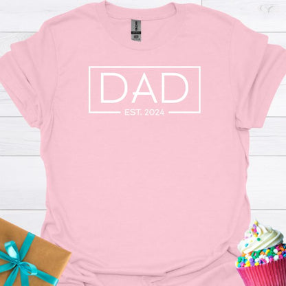Dad Est 2024 T-shirt