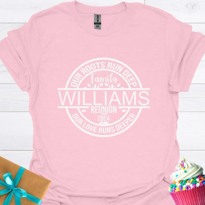Our Roots Run Deep Personalized T-shirt