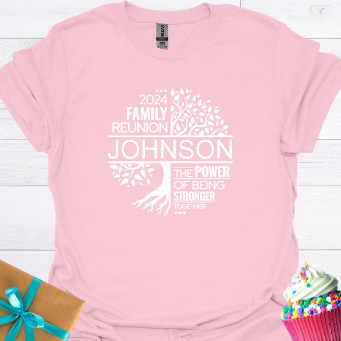 Family Reunion Personalized Family T-shirt