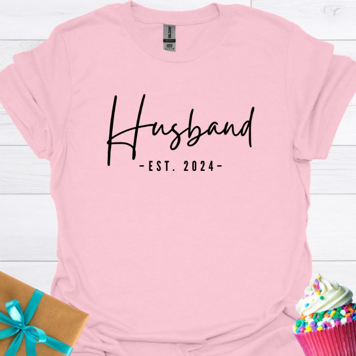 Husband Est. 2024 T-shirt