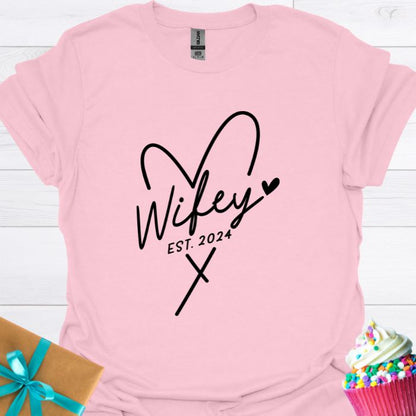 Wifey Est. 2024 T-shirt