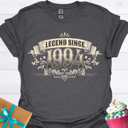 Legend Since 1994 Custom Year T-shirt
