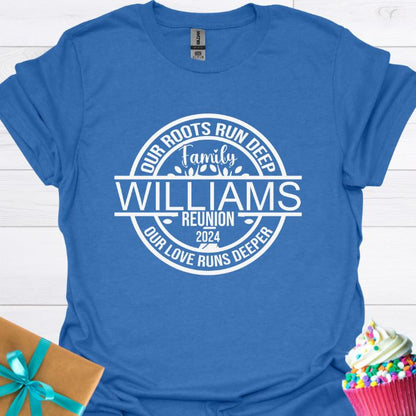 Our Roots Run Deep Personalized T-shirt
