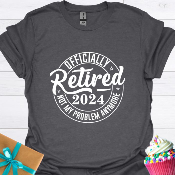 Officially Retired 2024 T-shirt