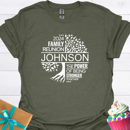 Family Reunion Personalized Family T-shirt