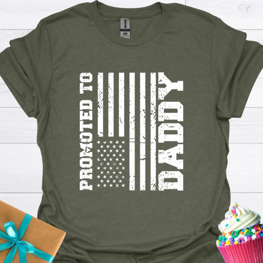 Promoted to Daddy T-shirt