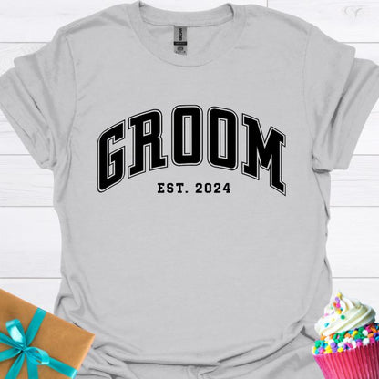 Groom Est. 2024 T-shirt