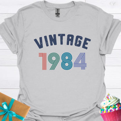 Vintage Birthday Custom Year T-shirt