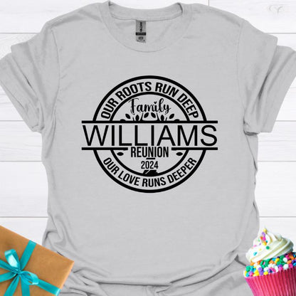 Our Roots Run Deep Personalized T-shirt