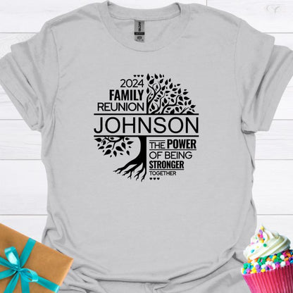 Family Reunion Personalized Family T-shirt
