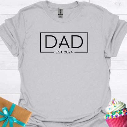 Dad Est 2024 T-shirt