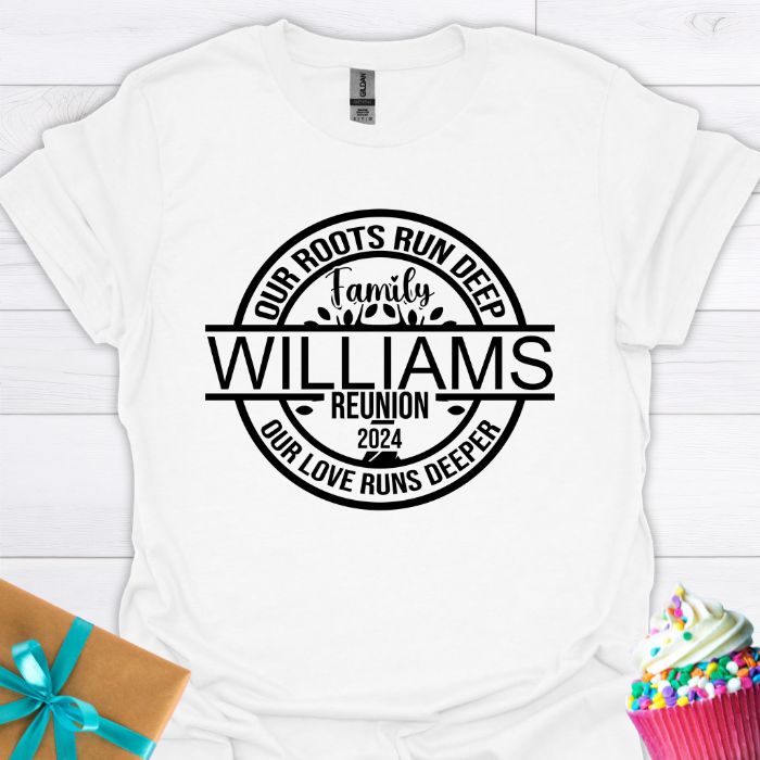 Our Roots Run Deep Personalized T-shirt