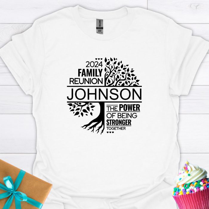 Family Reunion Personalized Family T-shirt