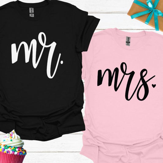 Mr & Mrs T-shirt Bundle