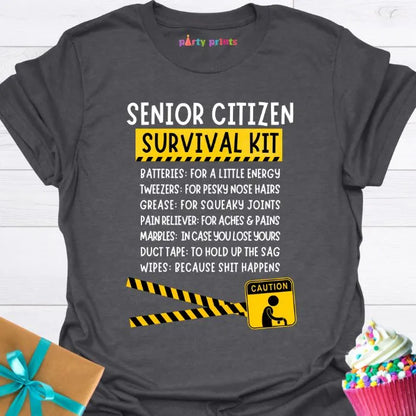 Senior Citizen Survival Kit T-Shirt