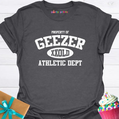 Geezer Athletic Department T-Shirt