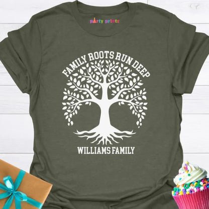 Family Roots Personalized T-Shirt