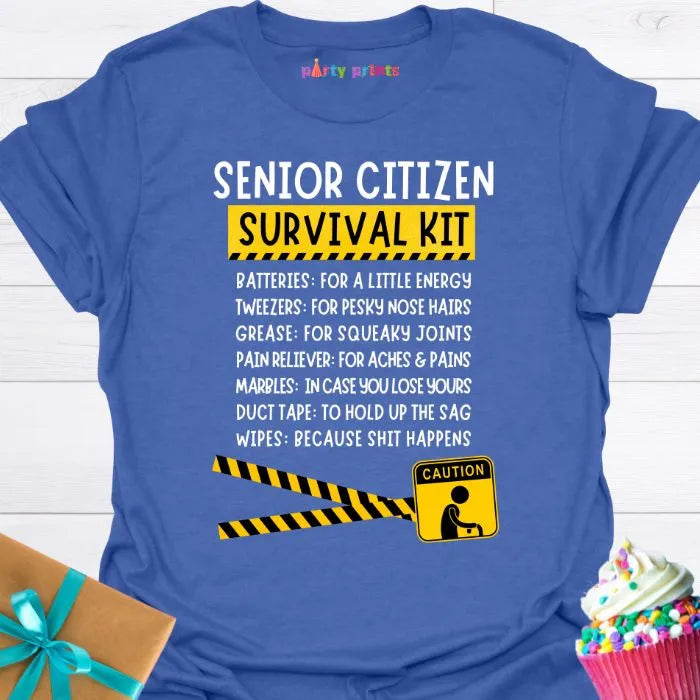 Senior Citizen Survival Kit T-Shirt