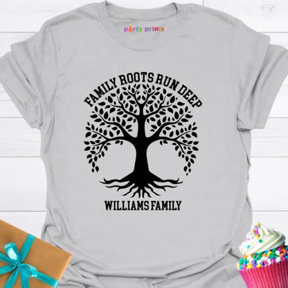 Family Roots Personalized T-Shirt