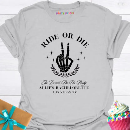 Ride or Die Personalized T-Shirt