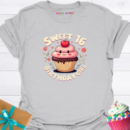 Sweet 16 Birthday Girl T-Shirt