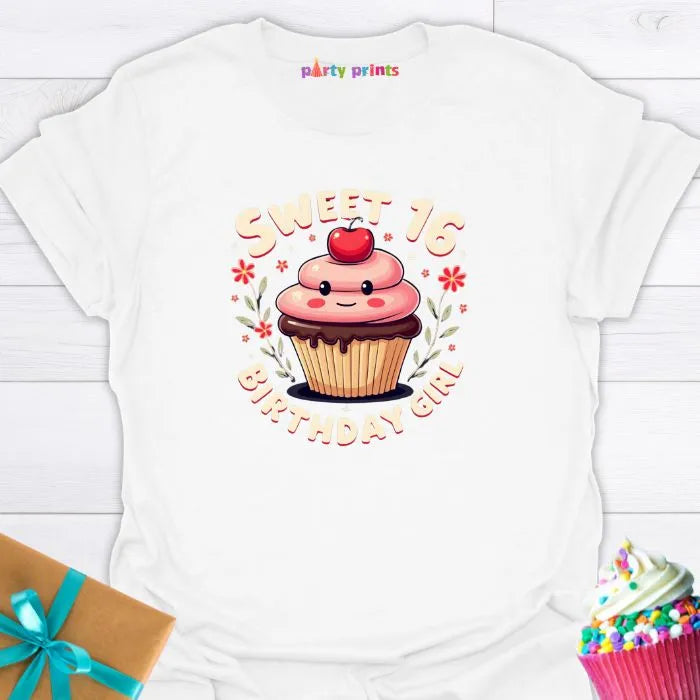 Sweet 16 Birthday Girl T-Shirt