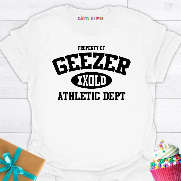 Geezer Athletic Department T-Shirt