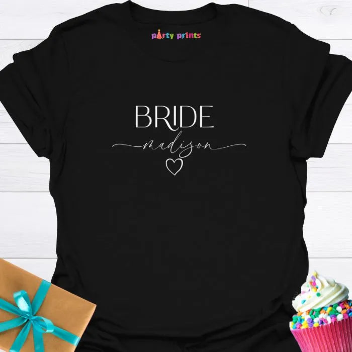 Bride Personalized T-Shirt