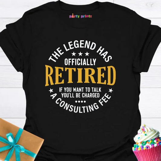 The Legend Has Officially Retired T-Shirt