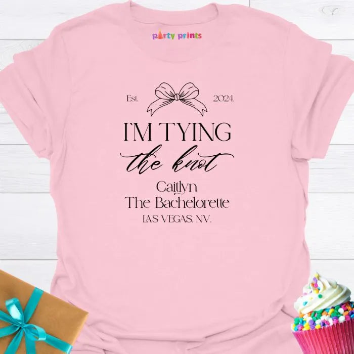 I'm Tying the Knot Personalized T-Shirt